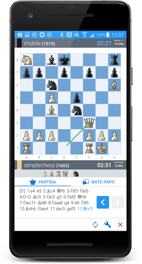 Jogue xadrez online com o Simply Chess